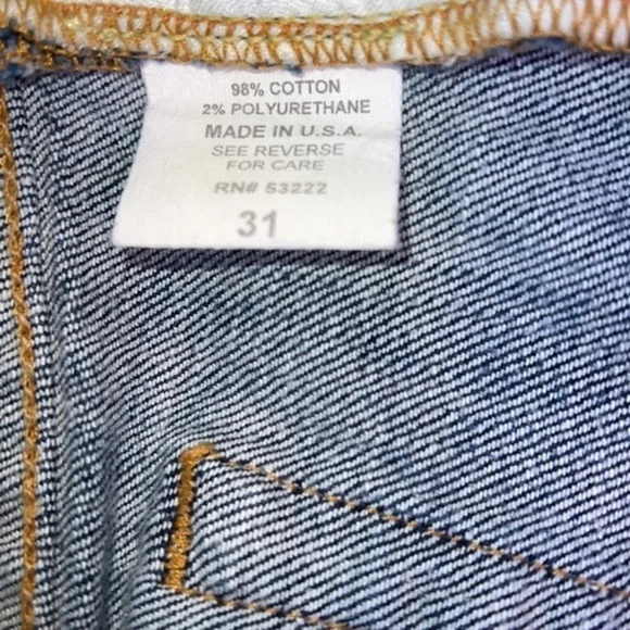 David Kahn Skirts | David Kahn Cindy Denim Embroidered Pocket Skirt Blue… - Picture 6 of 6